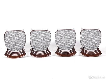 Přečalouněné retro židle SETONA, 4 kusy. - 10