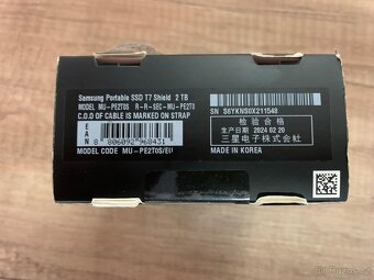 Samsung Portable SSD T7 Shield 2TB nový pouze rozbalený - 10