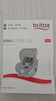 Autosedačka Britax Römer 9-18kg - 10