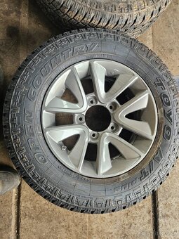Sada ALU 5x139,7mm s pneu 205/70/15 - Jimny, Samurai - 10