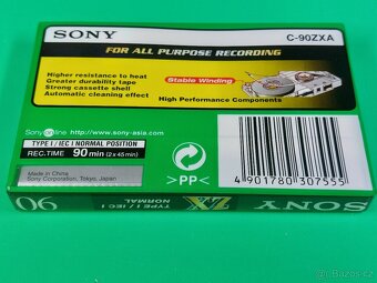 MC Audiokazeta Kazeta SONY ZX 90 nová zabalená - 10