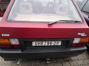 škoda Favorit 135LSe 1990 - 10