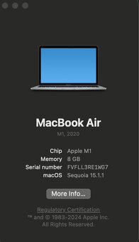 Apple MacBook Air M1 (2020), 256GB SSD, 8GB RAM – Space Gray - 10