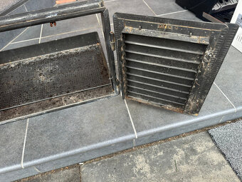 Krbové mřížky ventilační kované - 2 kusy - 10