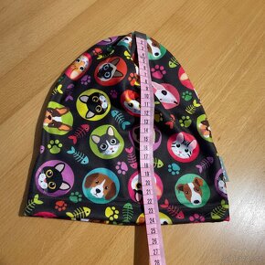 Nová- dívčí fleece čepice Unuo- S/ 45- 48cm - 10