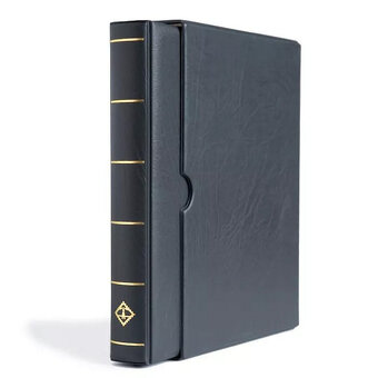 Albové desky LEUCHTTURM VARIO F + zasklené listy POFIS 67 ks - 10