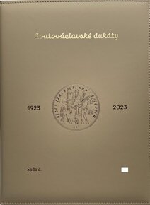 Sada svatováclavských dukátů 1923-2023-pouze 100ks - 10