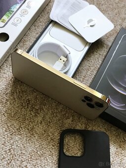Apple Iphone 12 PRO 256GB GOLD ✅ bat: 98% - KRÁSNÝ STAV - 10