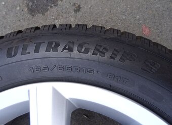 Alu disky origo Škoda Citogo, 15", 4x100,ET 33, zimní sada - 10