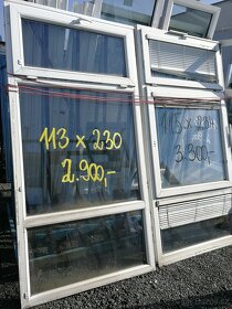 stěna plastová prosklená použitá - 10