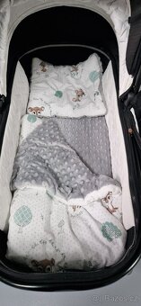 Kočárek 2v1, Muuvo Quick SE Sunset Black - 10