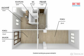 Prodej bytu 2+1, 53 m², Nýřany, ul. Střední - 10