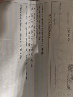 Přívěs Agados VZ26 rv.2006 - 750kg, 2,5m délka, 100km/h - 10