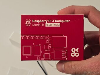 Raspberry Pi 4 Model B - 8GB RAM + příslušenství - 10