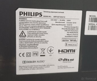 PHILIPS SMART TV UHD 4K 55"(140CM) AMBILIGHT - 10