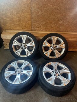 ALU Kola ŠKODA 5x112 R17 PALLAS Letní Pneu 225/45/17 - 10