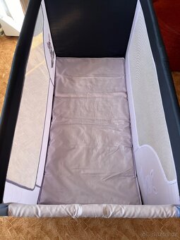 Cestovní postýlka Cosing Adam Zebra šedá - 10