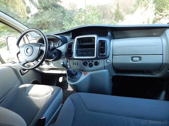 TRAFIC - OPEL VIVARO 2.0CDTI-115000KM-ČR-9MÍST-CEBIA-DPH - 10