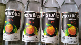 Alkohol - vodka, griotte - starý, archivní, retro alk. - 10