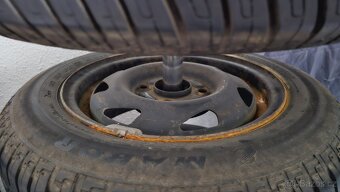 Prodám sadu 4 ks 155/70 R13 75T (ET43,5) - 10