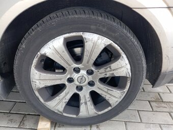 Alu kola Opel Vectra R17 + letní pneumatiky - 10