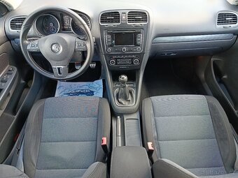 VW Golf VI Combi 1.6 TDi 77kw,STYLE,r.2012,2xklíč,Výhřevy - 10