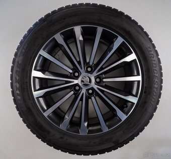 Škoda Kodiaq - Originání 18" alu kola - Zimní pneu - 10