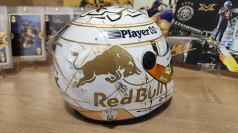 Max Verstappen - Majstrovská helma + podpis karta - 10