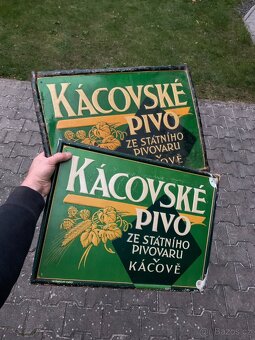 Do své sbírky koupím staré pivní láhve pivovar Kácov - 10
