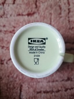 Zelené hrnky Ikea - 5 ks - 10