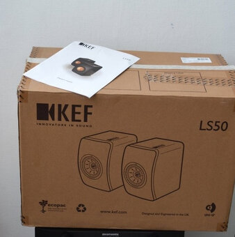 KEF LS50 Speakers Limited Edition Racing Red Speakers - 10
