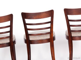 Vyhledávané bukové jídelní židle TON, 4 ks - 10