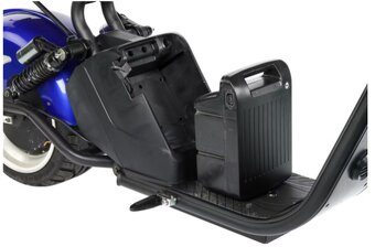 Prodám elektroskútr chopper s výraznou slevou skoro nejetý - 10