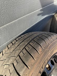 VW Transporter T6 sada plechových disků s pneu - 10