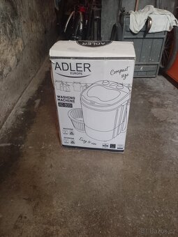 Prodám úplně novou mini pračku Adler AD8051 za 700 Kč - 10