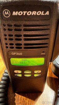 Motorola GP360, 256 kanál, UHF, nová, TOP Stav - 10