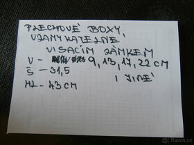 Pokladničky, střádanky, kasičky, kovové skříňky od 199 kč - 10