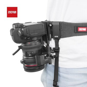 Zhiyun foto video pasek s extra klipem, pro objektivy,3 obal - 10