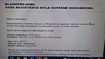 Stihl msa 190T Profi aku - 10