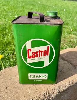 Castrol - plechovky na olej - 10