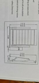 Nakládací zvedací plošina, hydraulické čelo - 10