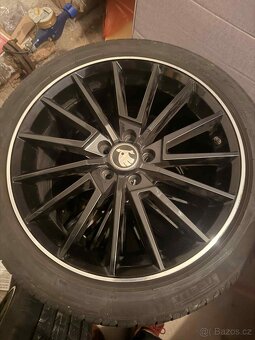 Alu kola 17" Škoda Scala + letní pneu Pire - 10