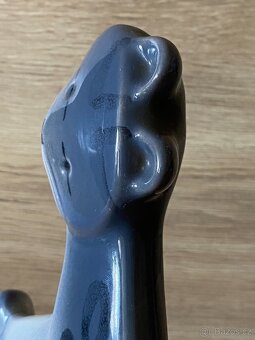 kočka keramická stará kočka figurka plastika soška socha - 10