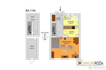 Prodej bytu 1+kk 53 m² Rudník - 10