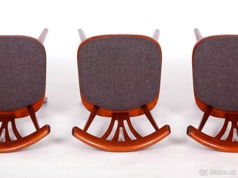 4x těžké masivní židle po přečalounění. - 10