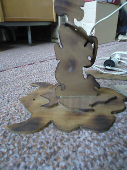 Nástěnná lampička - 2x, ruční výroba - vše originální - 10