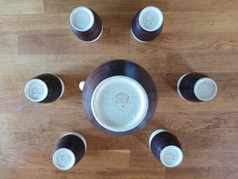 VINTAGE KERAMICKÁ NÁPOJOVÁ SOUPRAVA BRUSEL DITMAR URBACH - 10