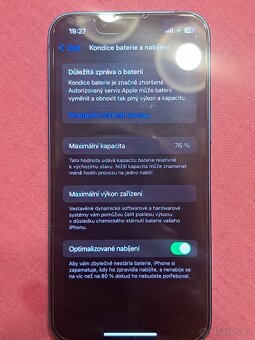 iPhone 13mini 128 GB modrý - 10