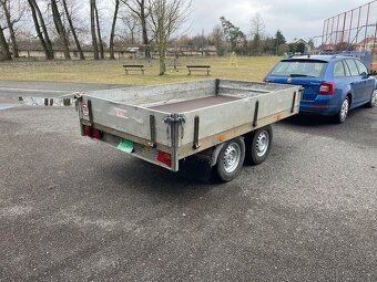 ✅Bržděný sklopný přívěs Hapert 2000 kg, nová STk - 10