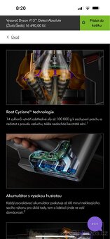 Vysavač Dyson V15™ Detect Absolute - 10